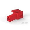 Te Connectivity POWER DBL LOCK PLUG HSG 1P RED 316768-2